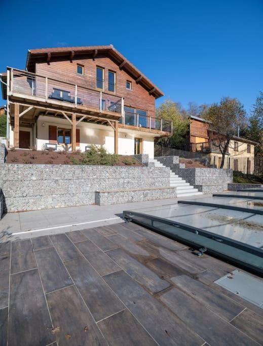Le Cerf, Chalet Cocooning Avec Piscine Et Billard Ban-sur-Meurthe-Clefcy エクステリア 写真