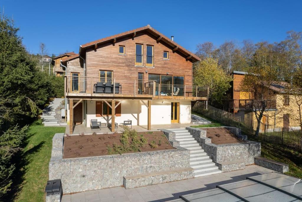 Le Cerf, Chalet Cocooning Avec Piscine Et Billard Ban-sur-Meurthe-Clefcy エクステリア 写真
